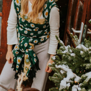 Daisies Winter Soul - baby wrap